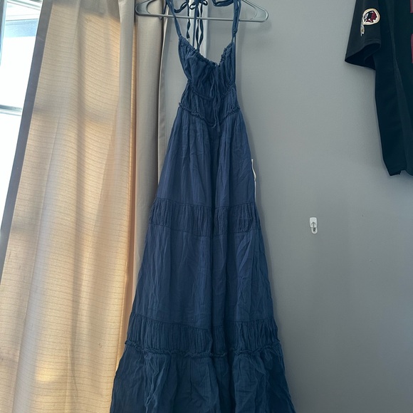 Free People Dresses & Skirts - Free People Deep Blue Maxi Dress